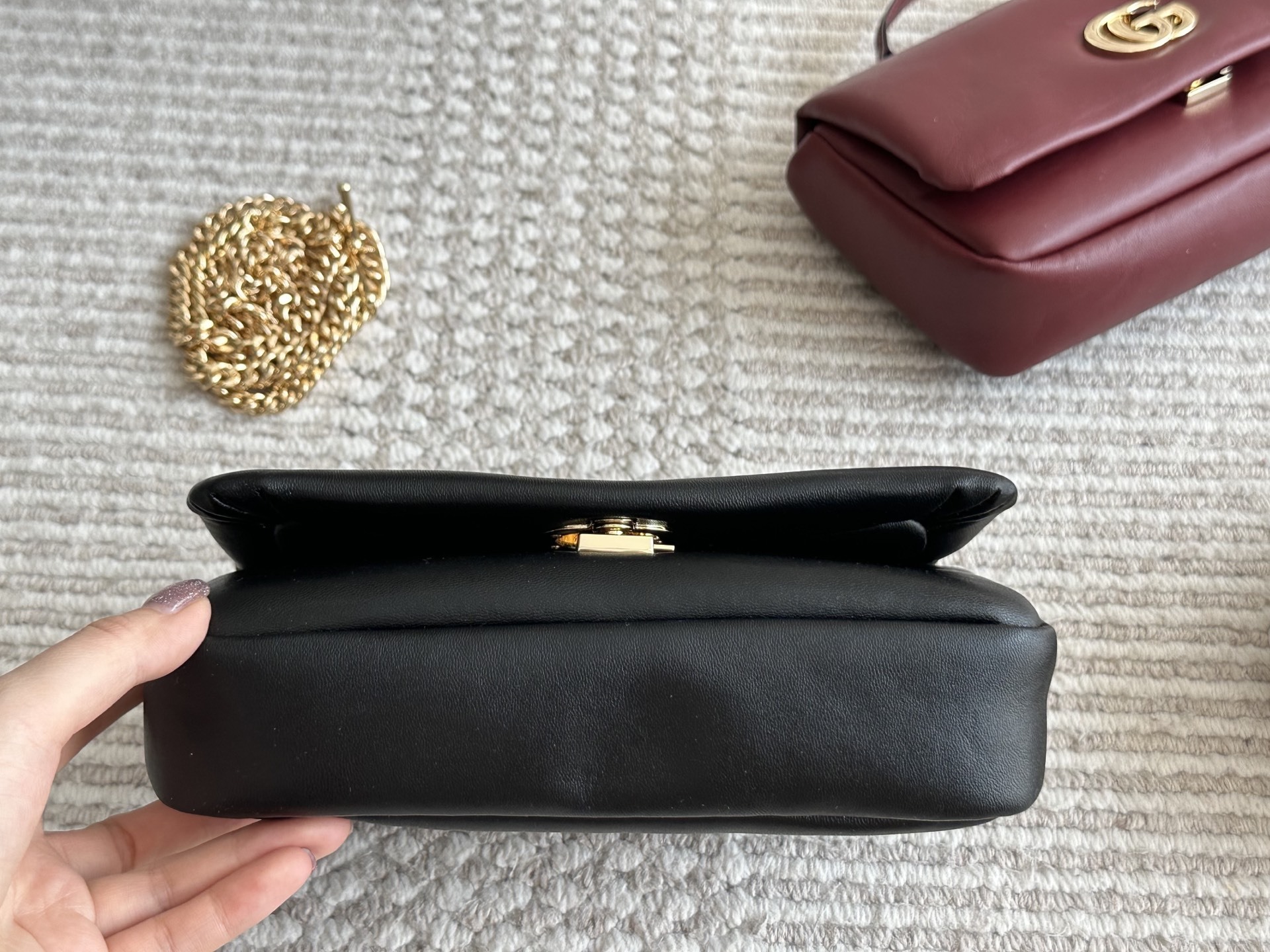 Gucci Gold Vintage-Inspired Bag 585