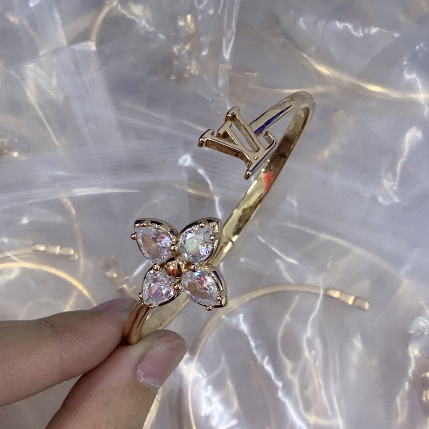 LV Rose Gold Vintage-Inspired Bracelet 872