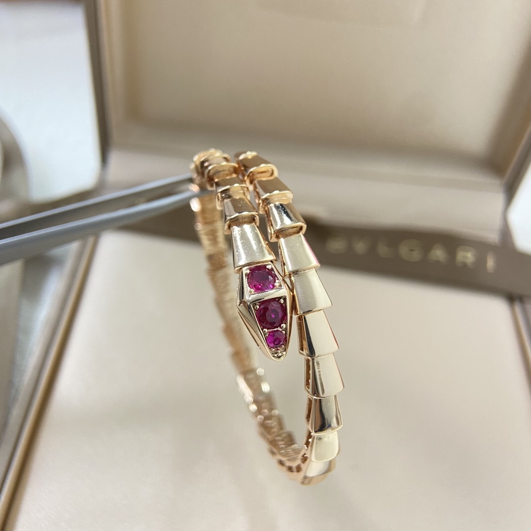 BVLGARI Purple Vintage-Inspired Bracelet 059