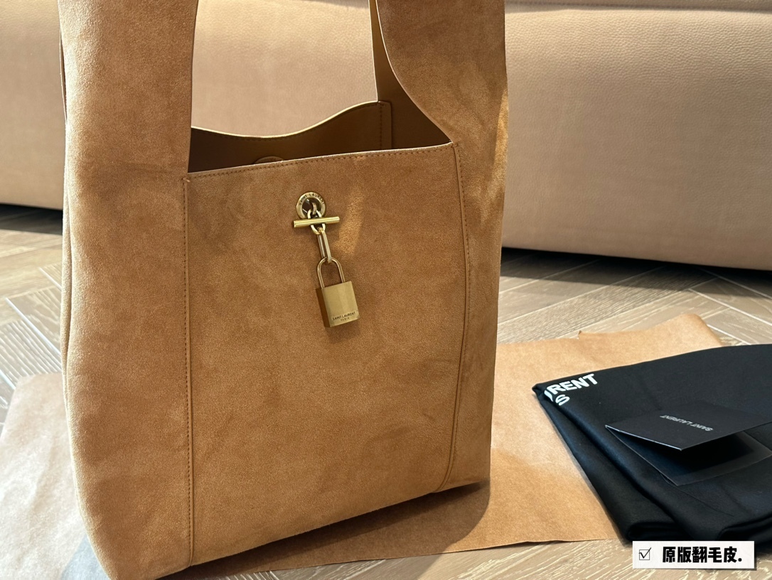 YSL Beige Vintage-Inspired Bag 159