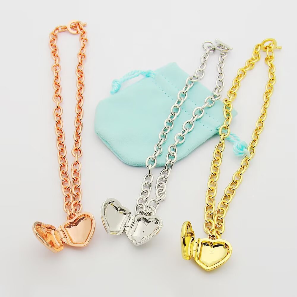 Tiffany Rose Gold Romantic Necklace 190