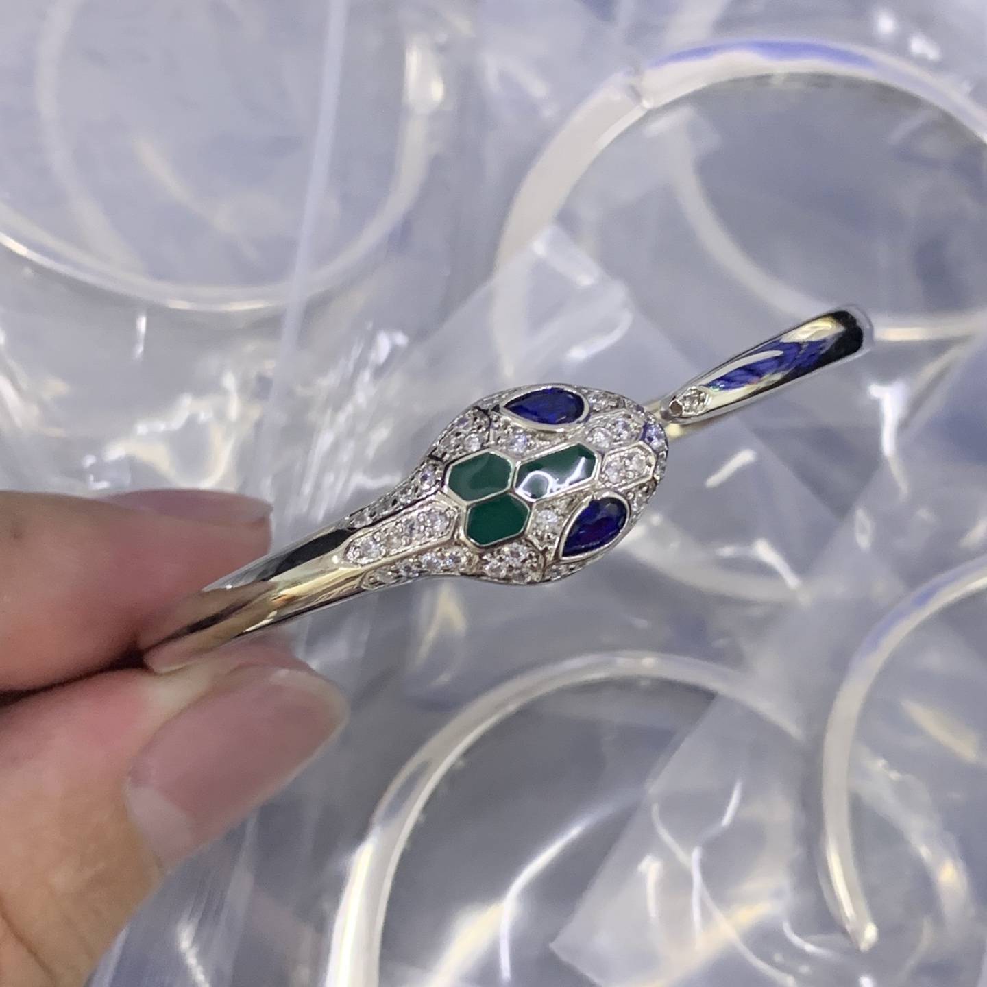 BVLGARI Silver Vintage-Inspired Bracelet 148