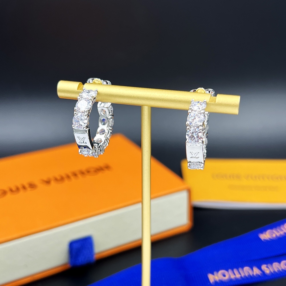 LV Silver Romantic Earrings 224