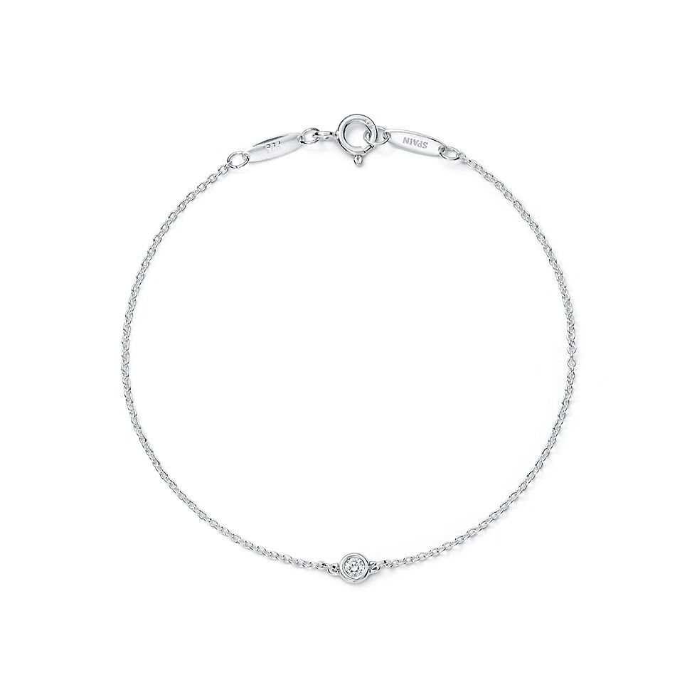 Tiffany Silver Logo-Accented Bracelet 038
