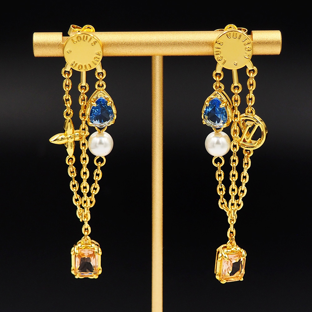 LV Gold Vintage-Inspired Earrings 214