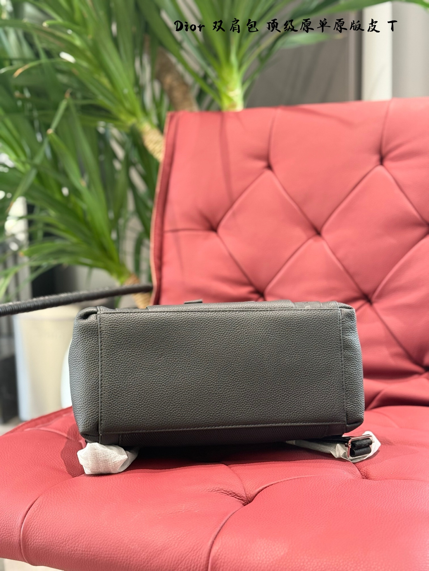 Dior Silver Quilted Bag 748