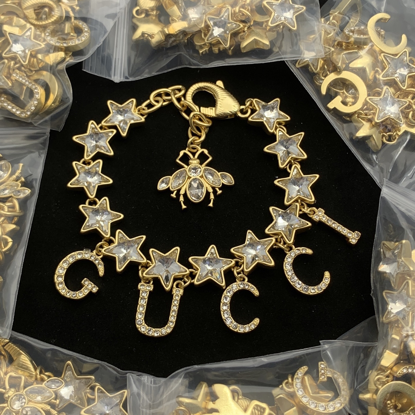Gucci Rose Gold Vintage-Inspired Bracelet 258
