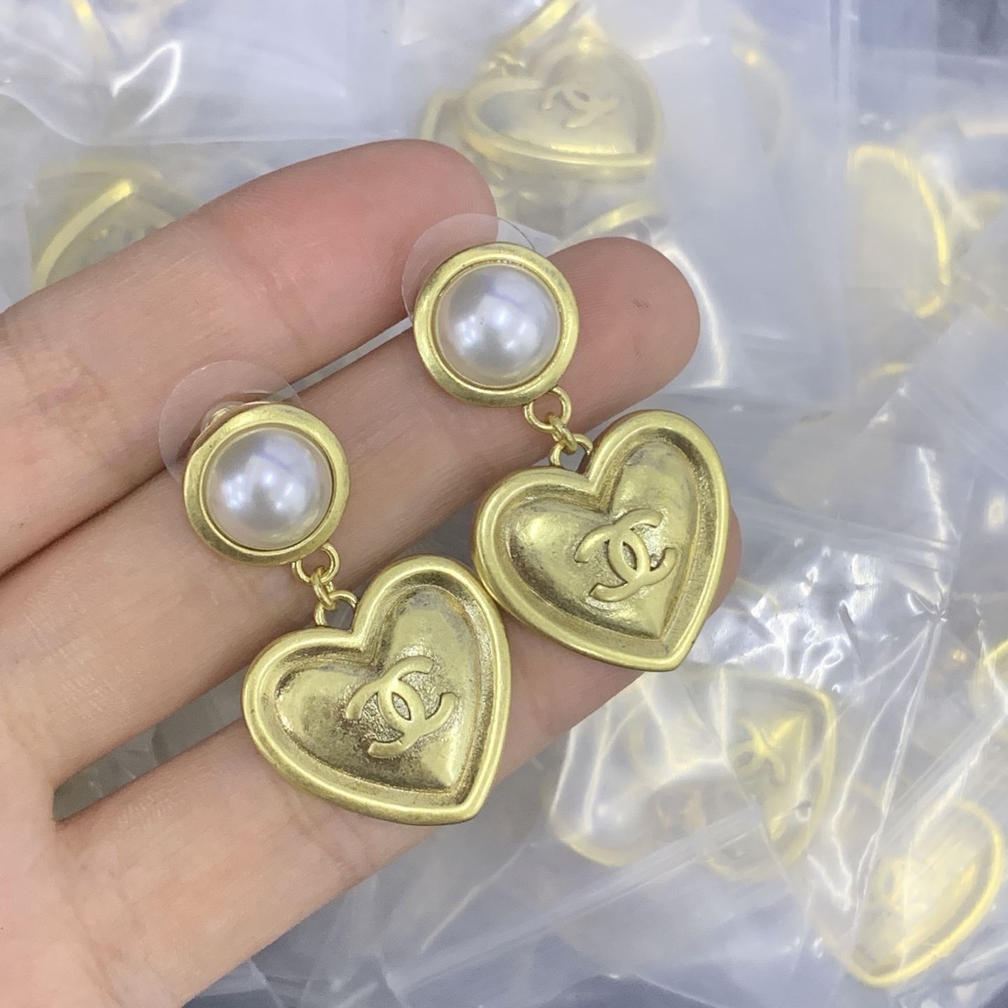 Chanel Silver Romantic Earrings 218