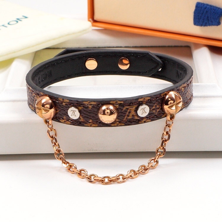 LV Rose Gold Vintage-Inspired Bracelet 020