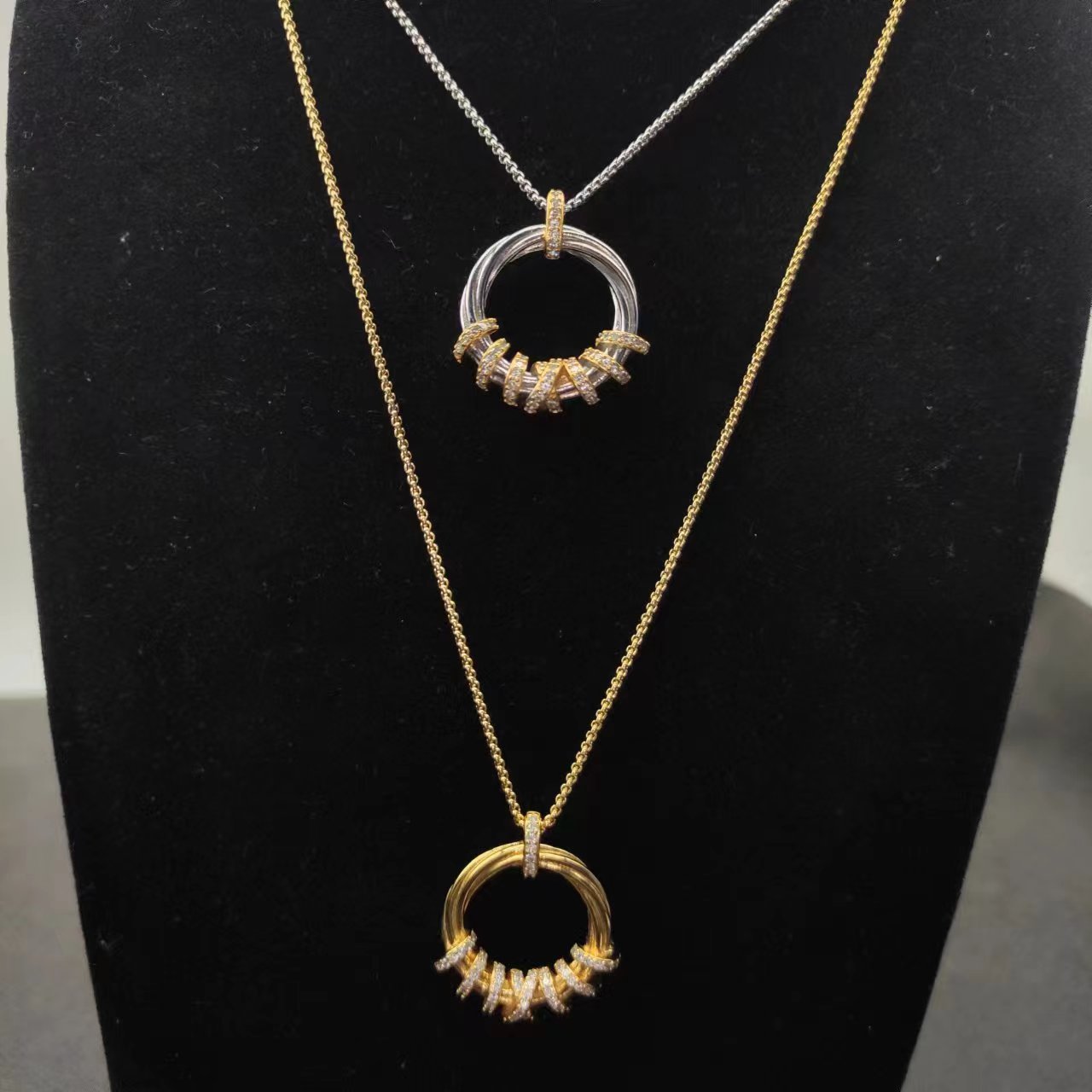 David Yurman Rose Gold Vintage-Inspired Necklace 157