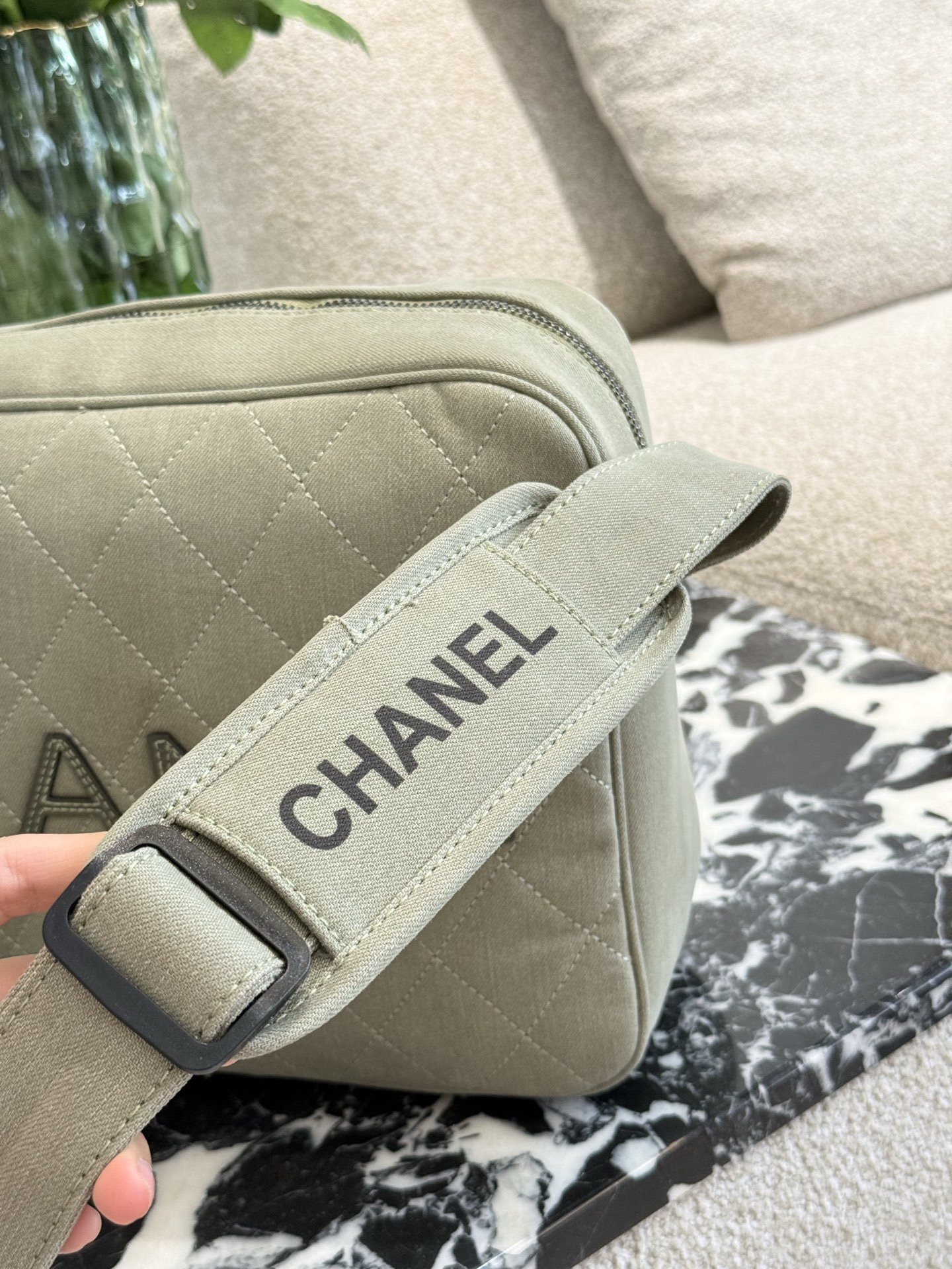 Chanel Silver Vintage-Inspired Bag 1237