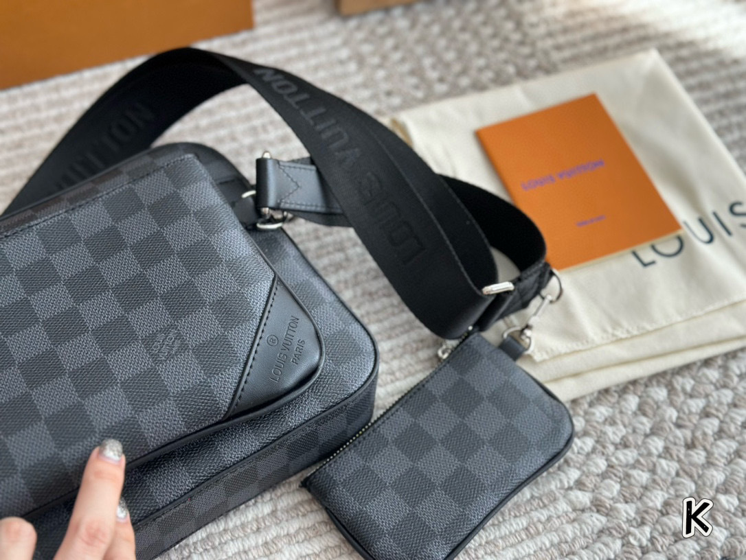 LV Silver Quilted Bag 1408