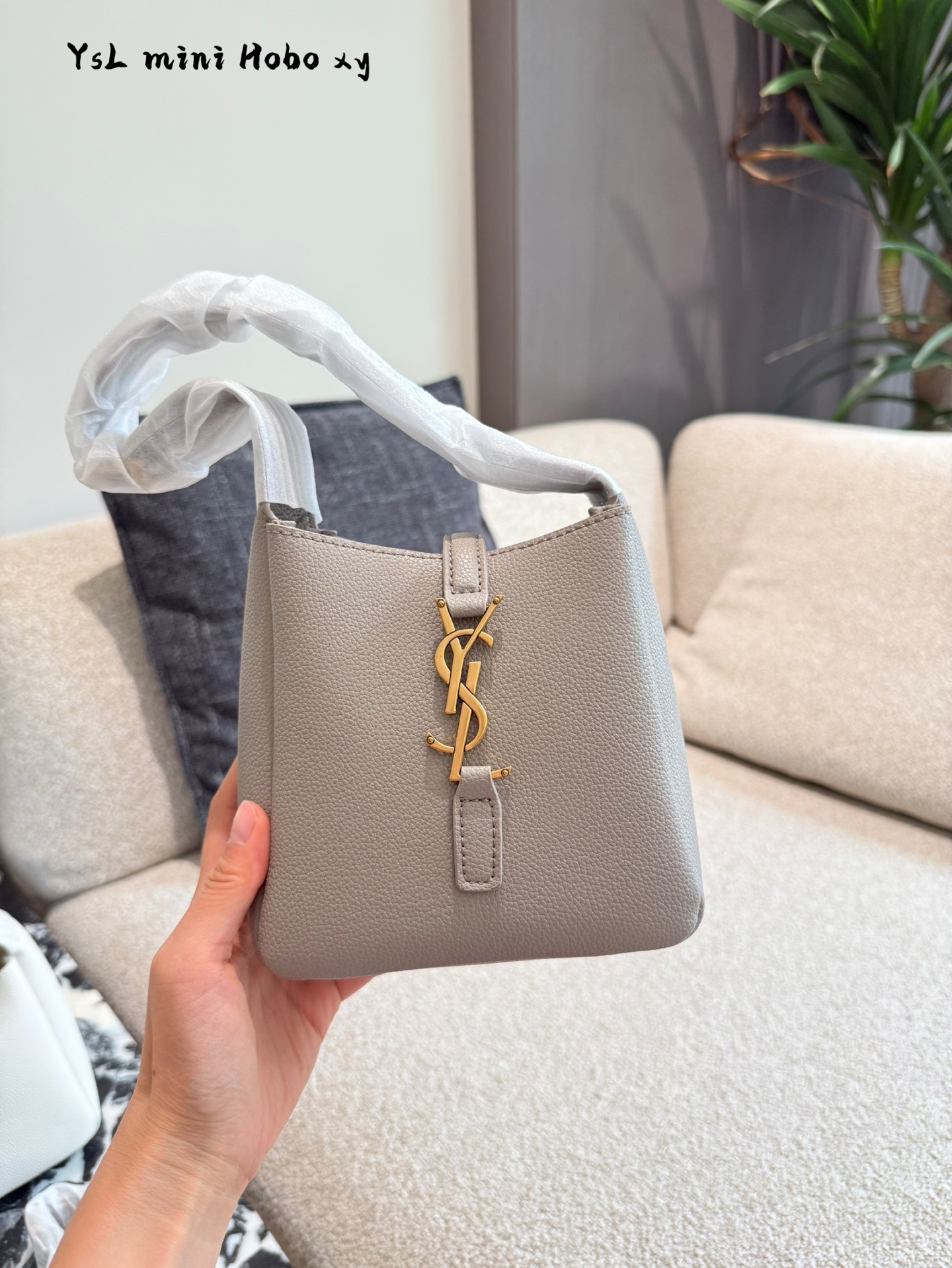 YSL Rose Gold Vintage-Inspired Bag 096