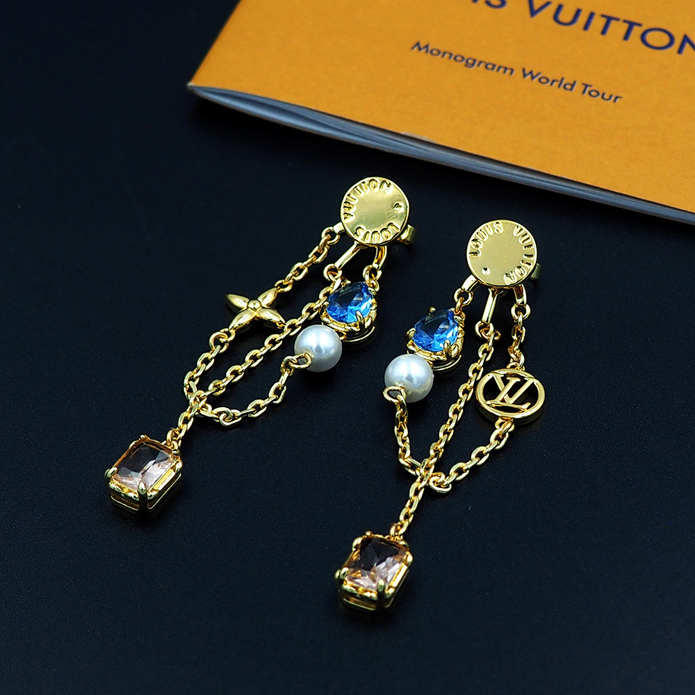 LV Gold Vintage-Inspired Earrings 214