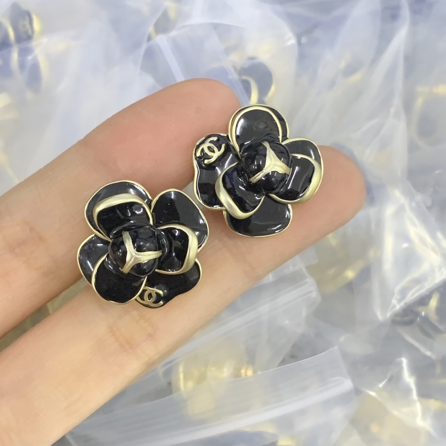 Chanel Silver Vintage-Inspired Earrings 224
