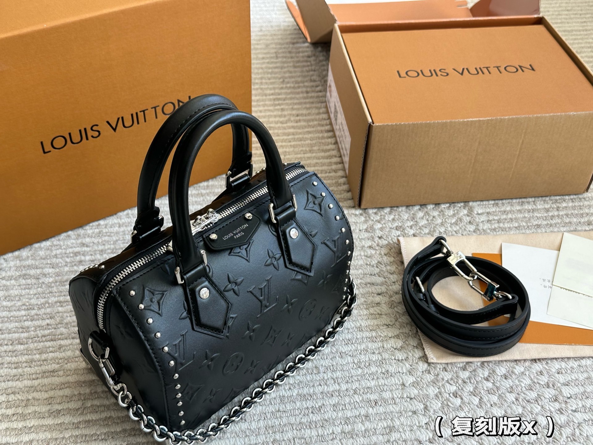 LV Silver Quilted Bag 1597