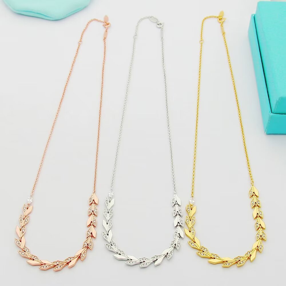 Tiffany Rose Gold Vintage-Inspired Necklace 197