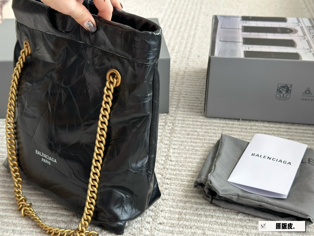 Balenciaga Gold Classic Bag 065