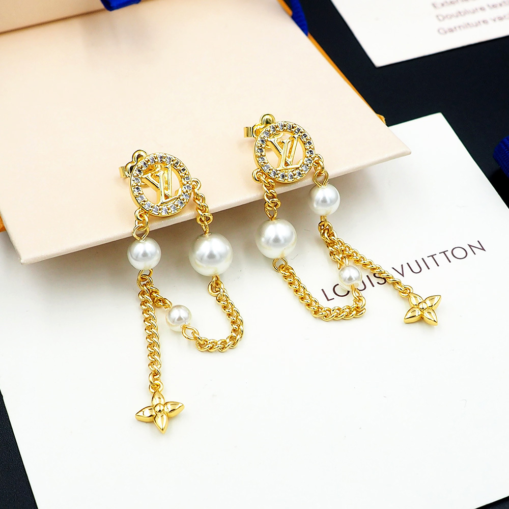 LV Gold Vintage-Inspired Earrings 235