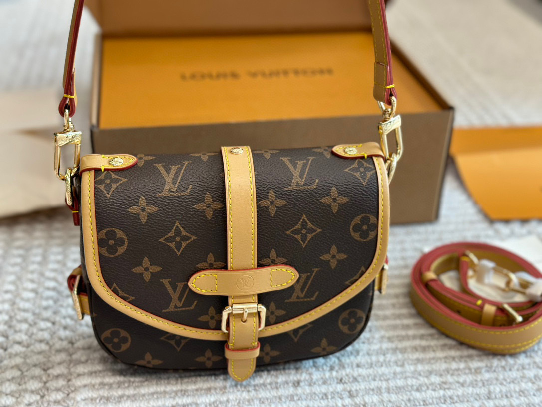 LV Gold Quilted Bag 1598