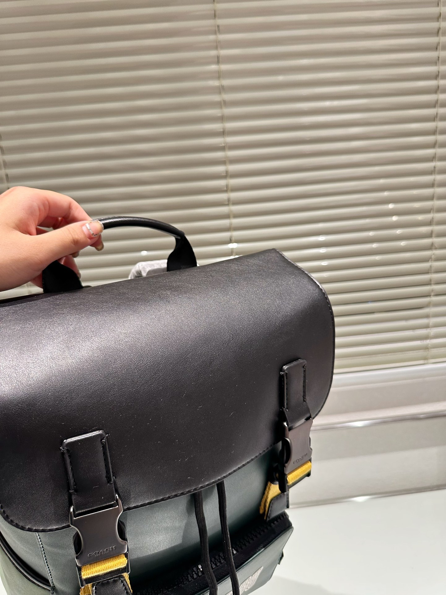 Coach Green Vintage-Inspired Bag backpack 191