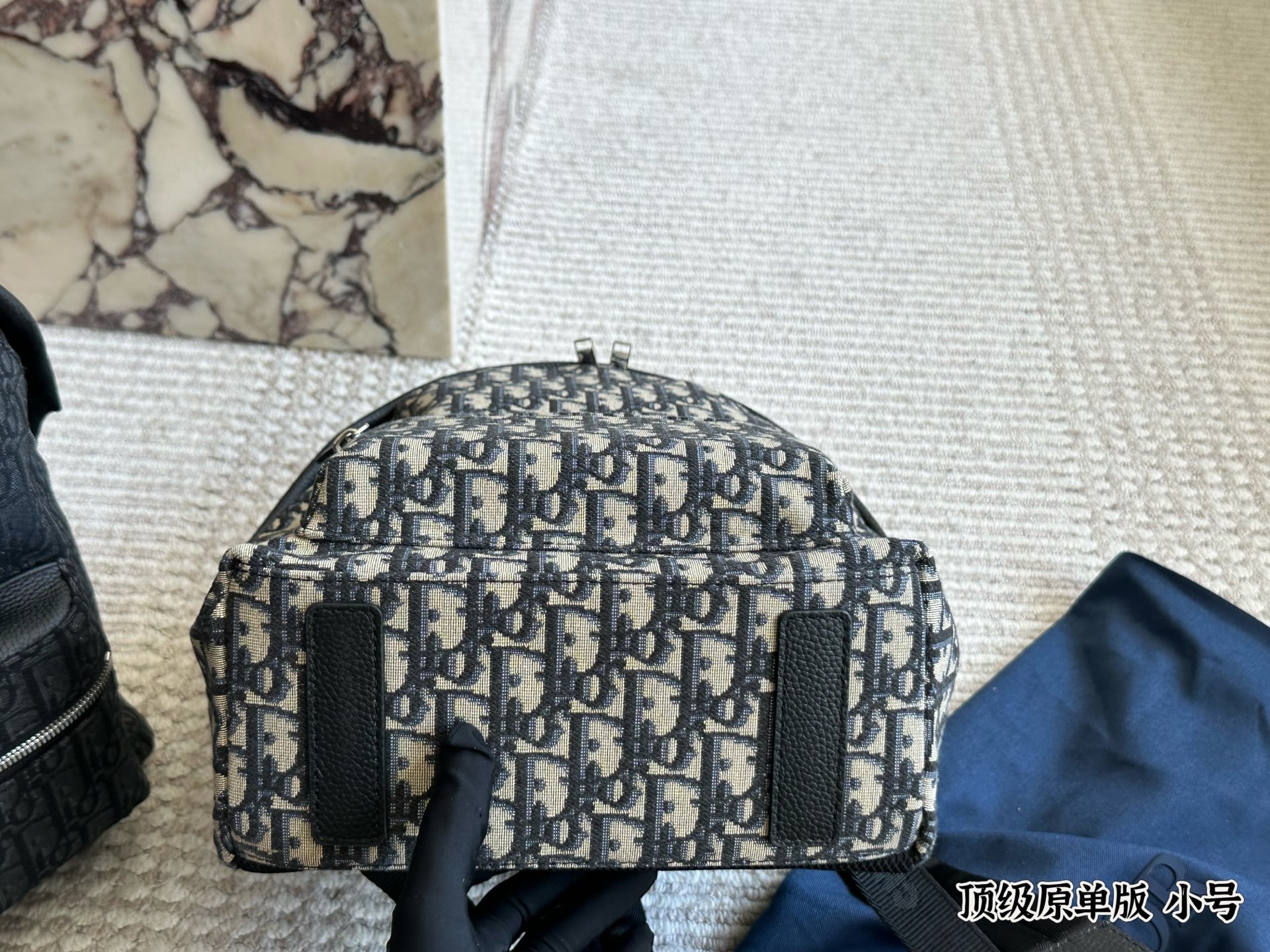 Dior Blue Quilted Bag 738