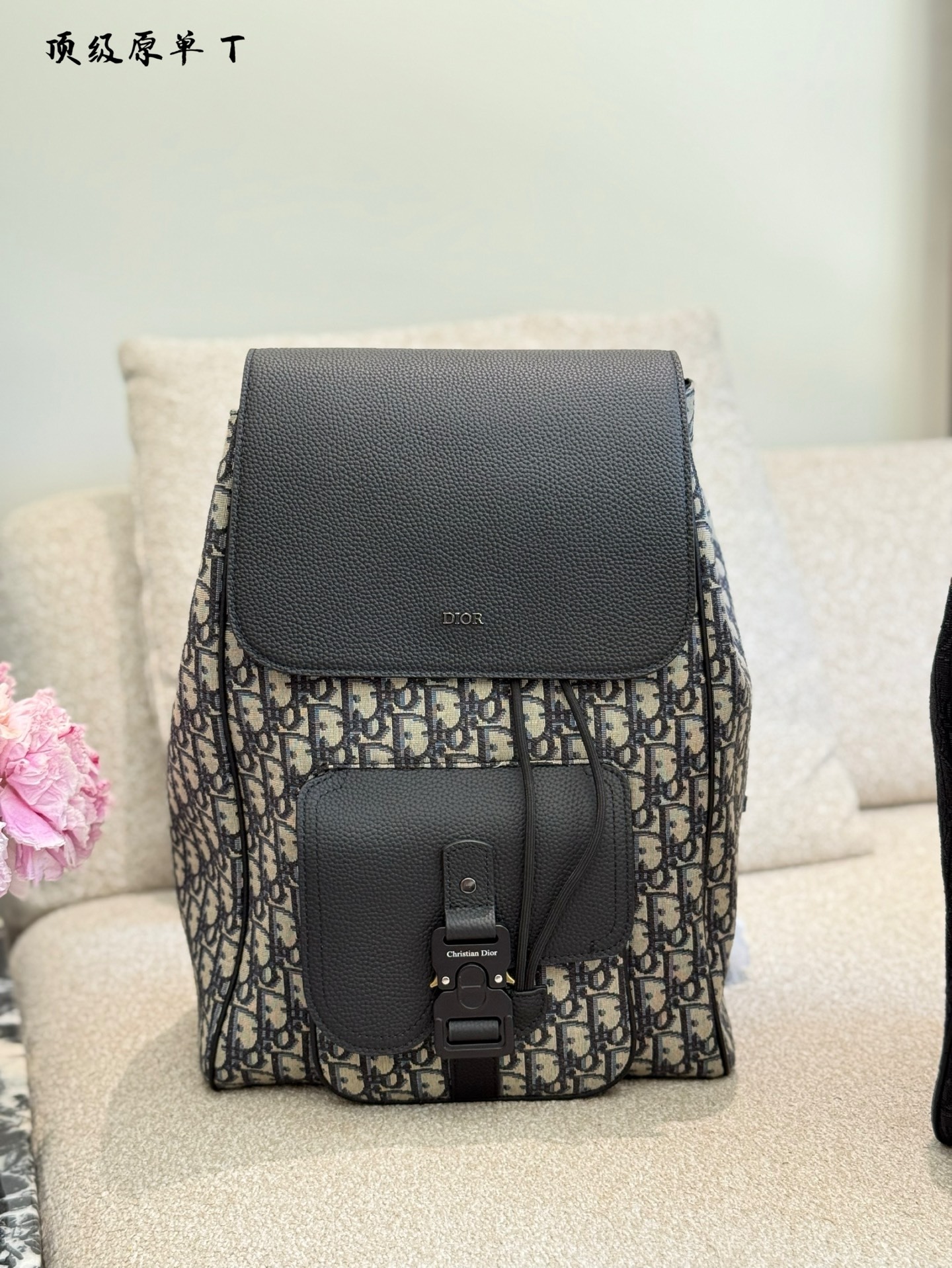 Dior Beige Quilted Bag 744