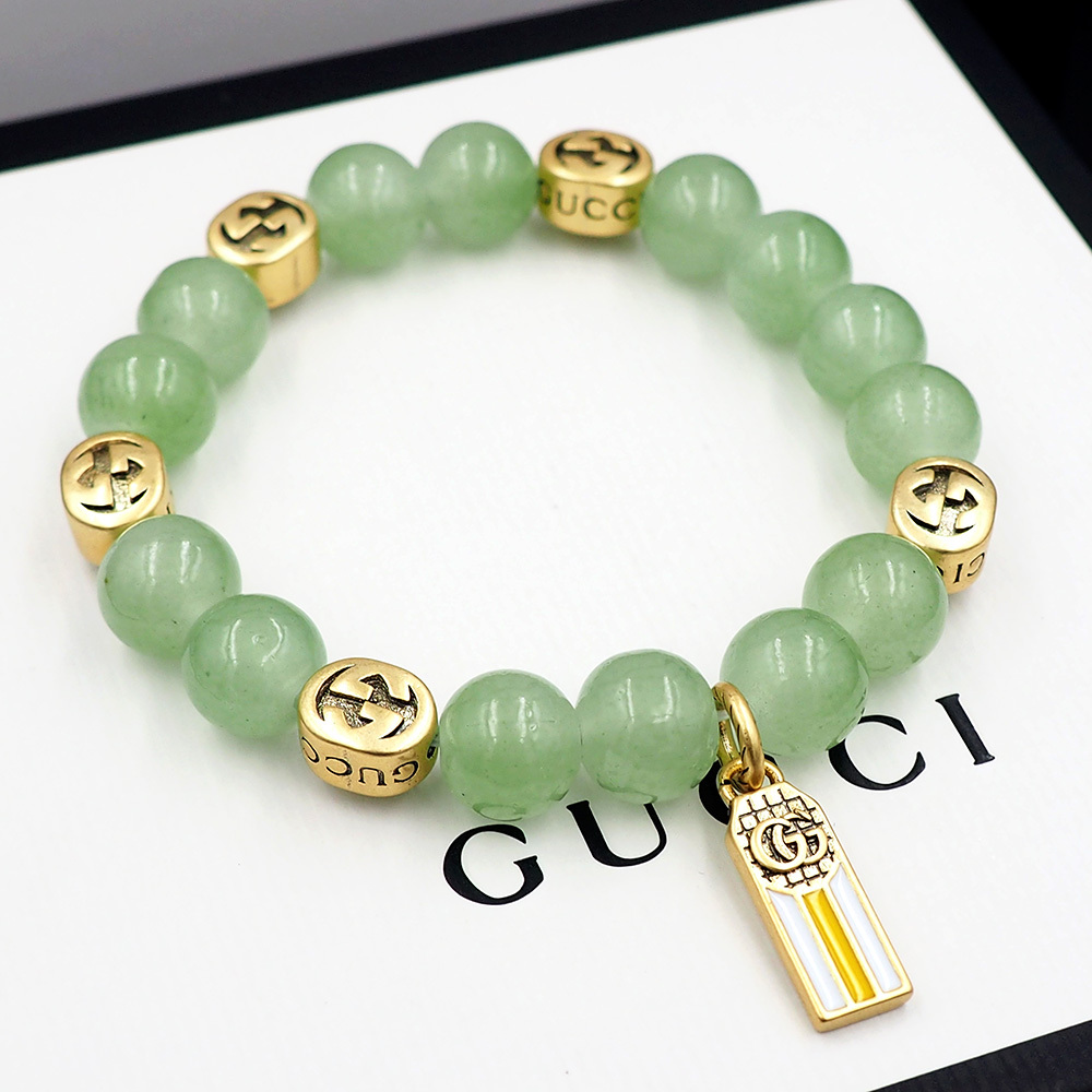 Gucci Silver Logo-Accented Bracelet 032