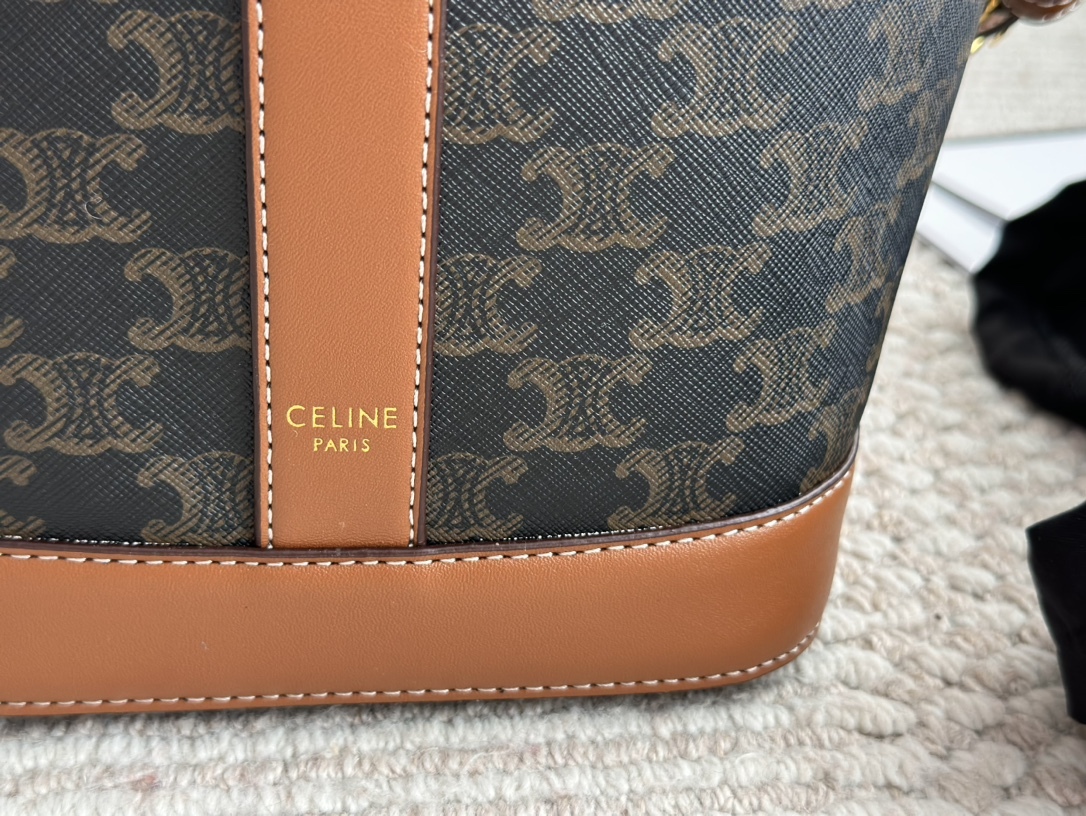 Celine Beige Quilted Bag 256