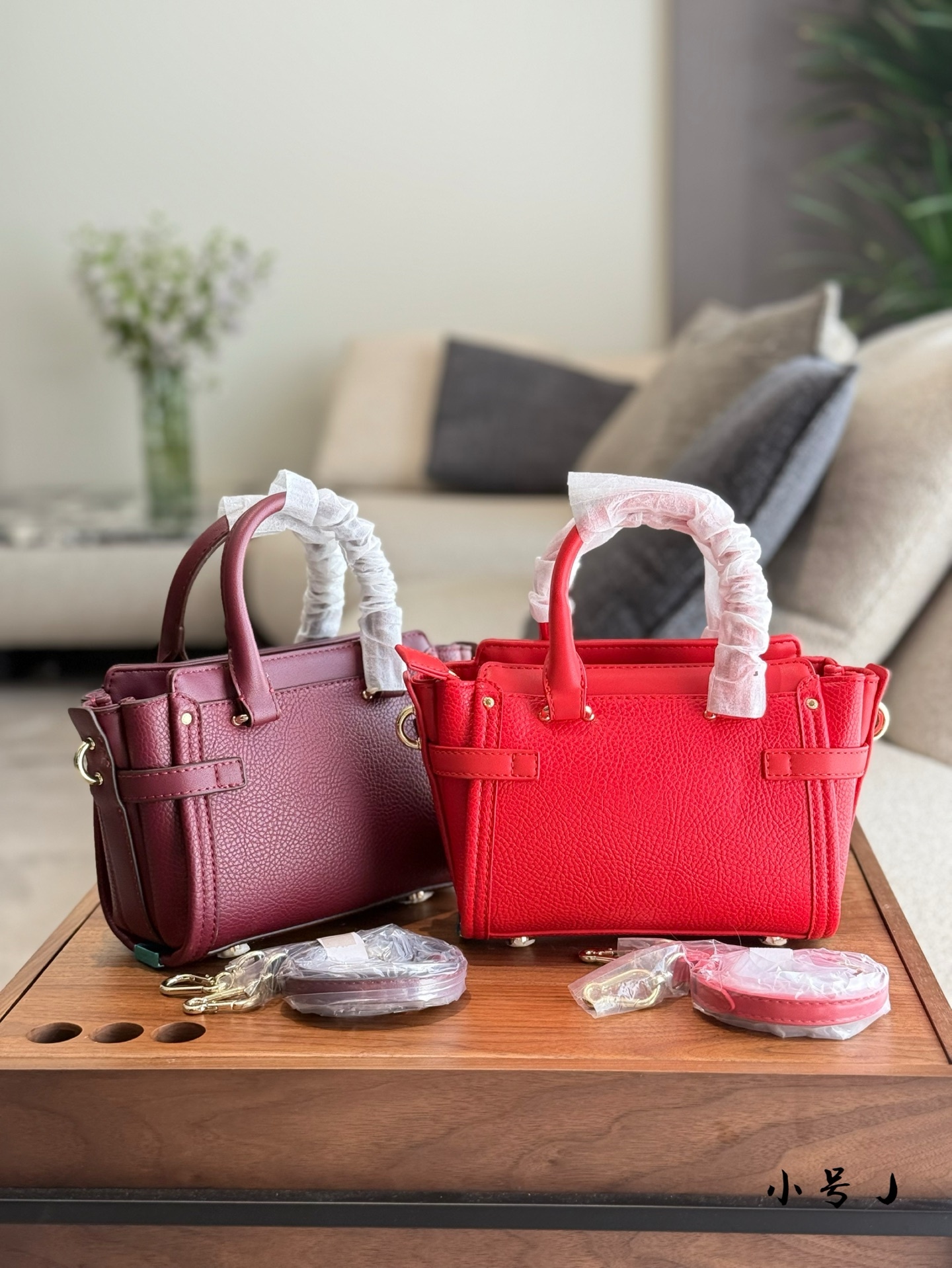 Coach Rose Gold Vintage-Inspired Bag 024