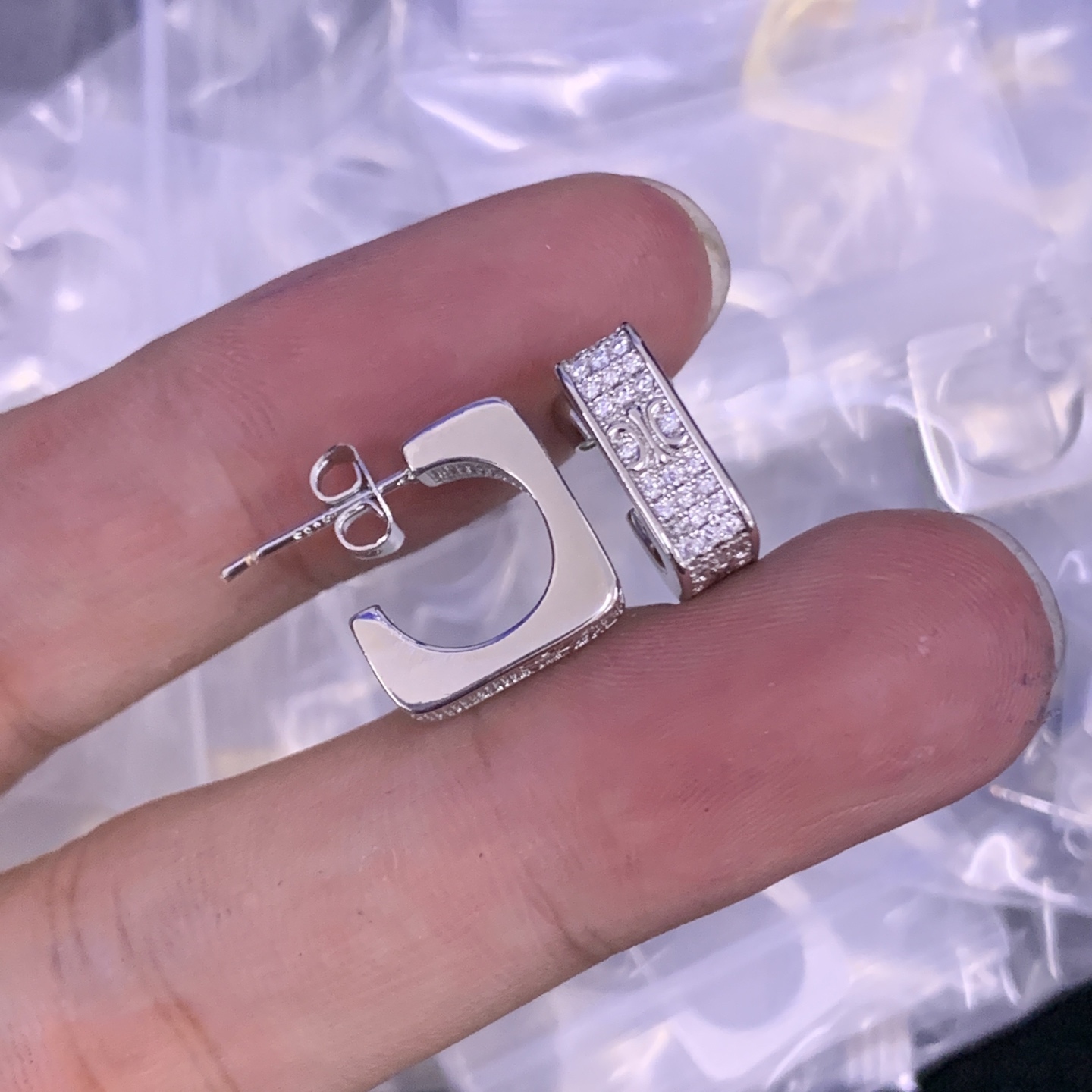Celine Silver Romantic Earrings 115