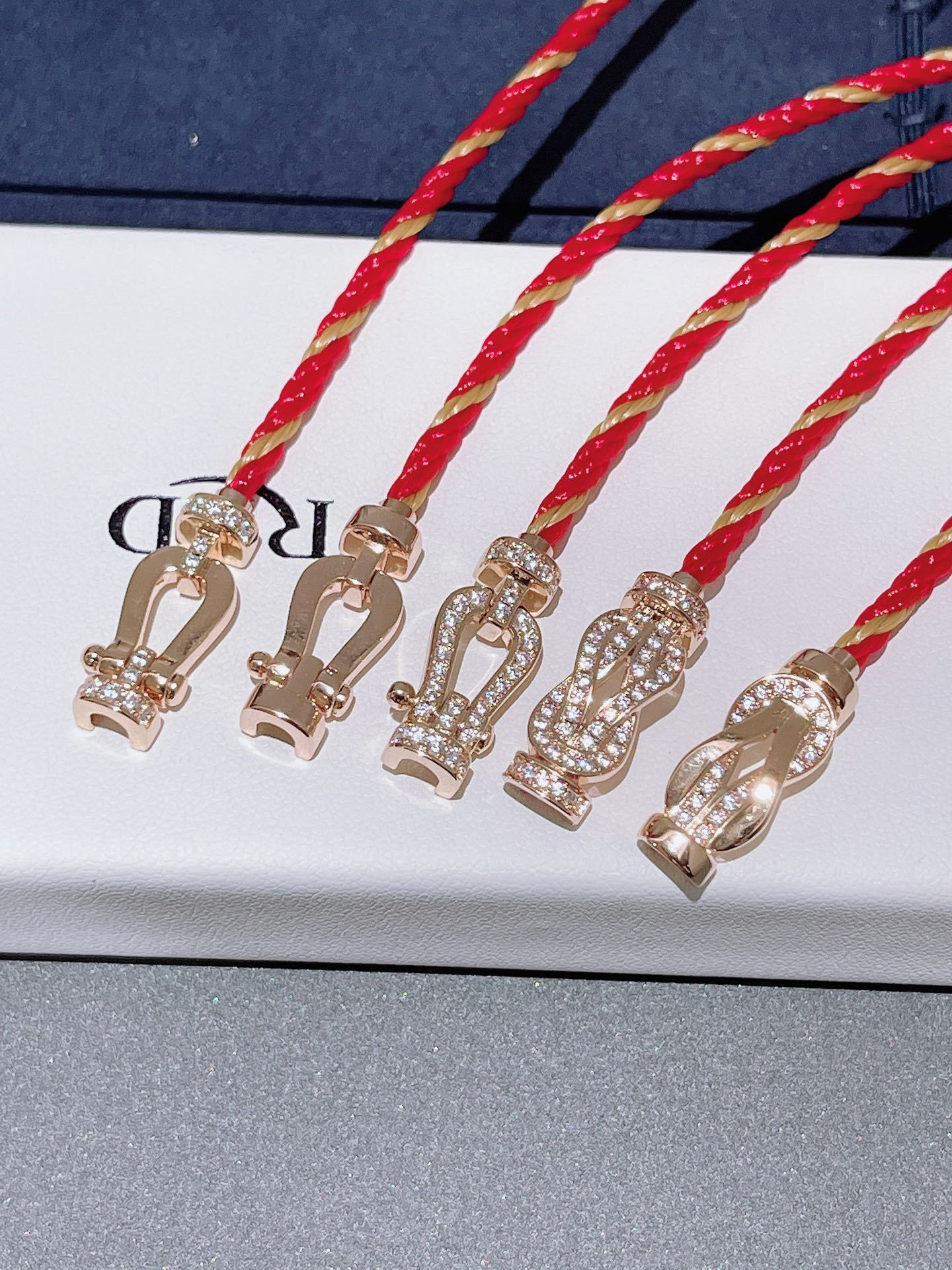FRED Silver Logo-Accented Bracelet