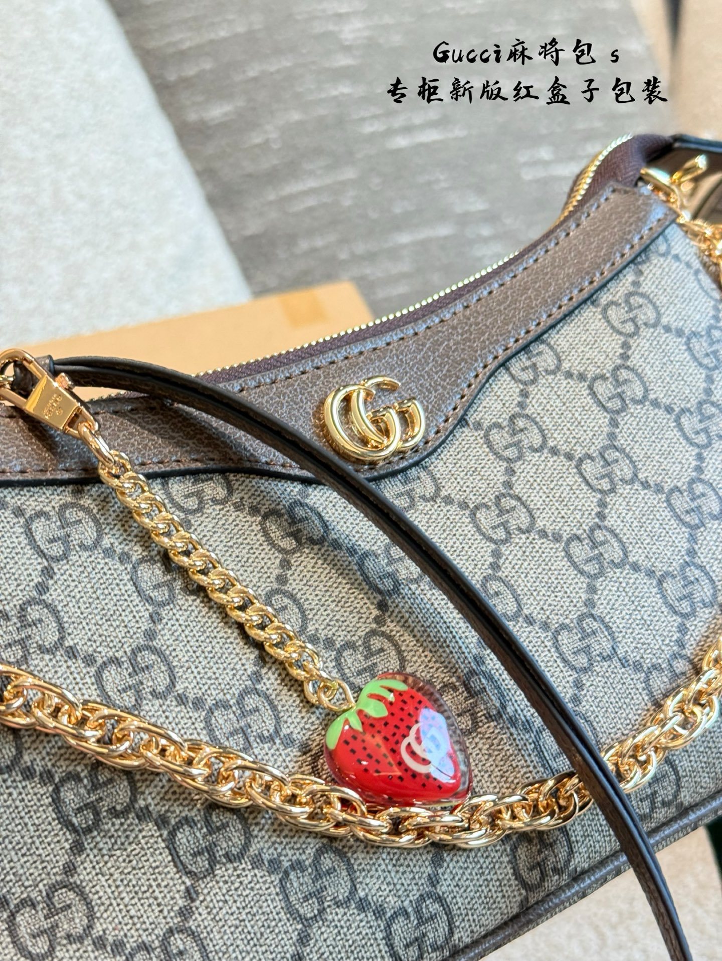 Gucci Silver Vintage-Inspired Bag 545