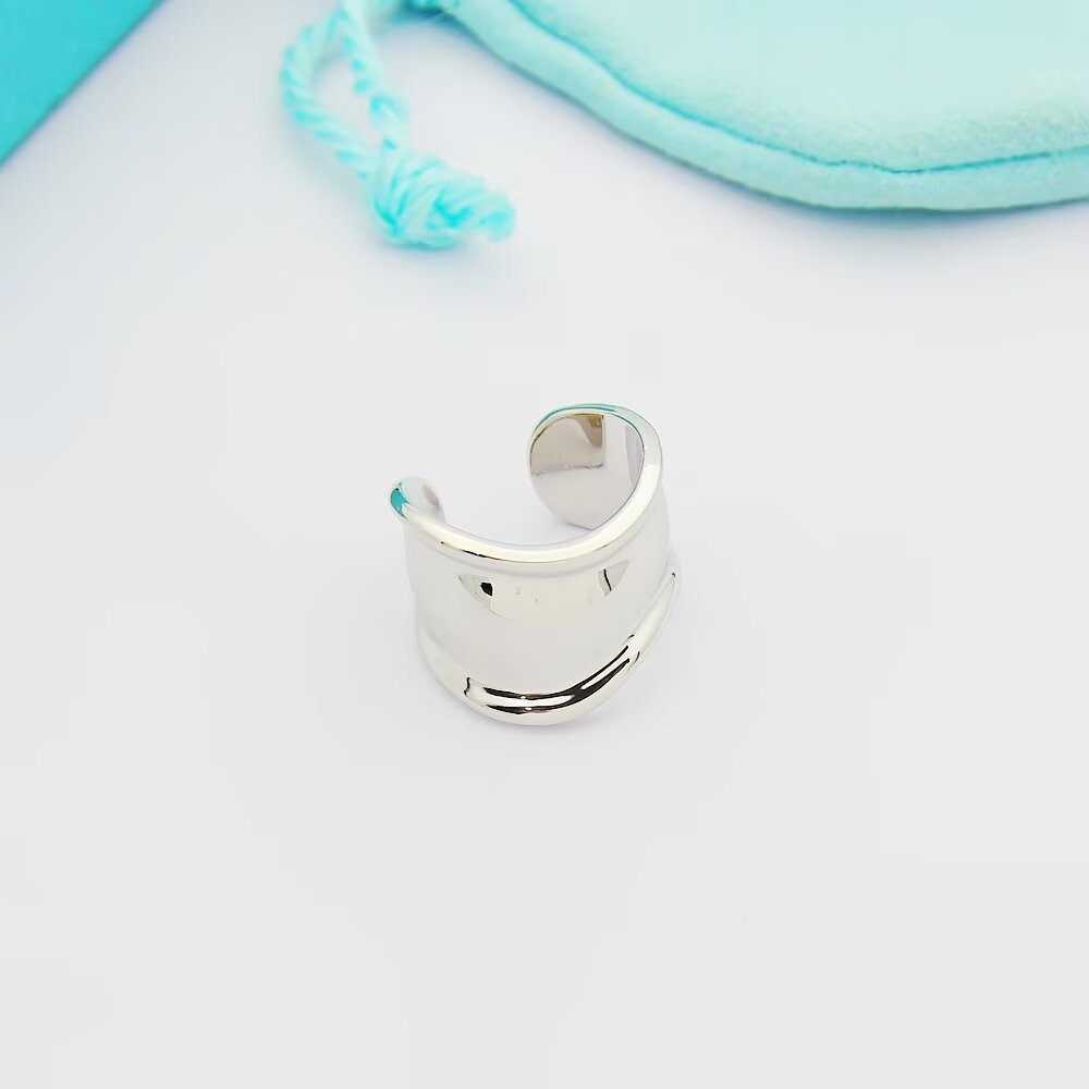 Tiffany Silver Geometric Ring 097