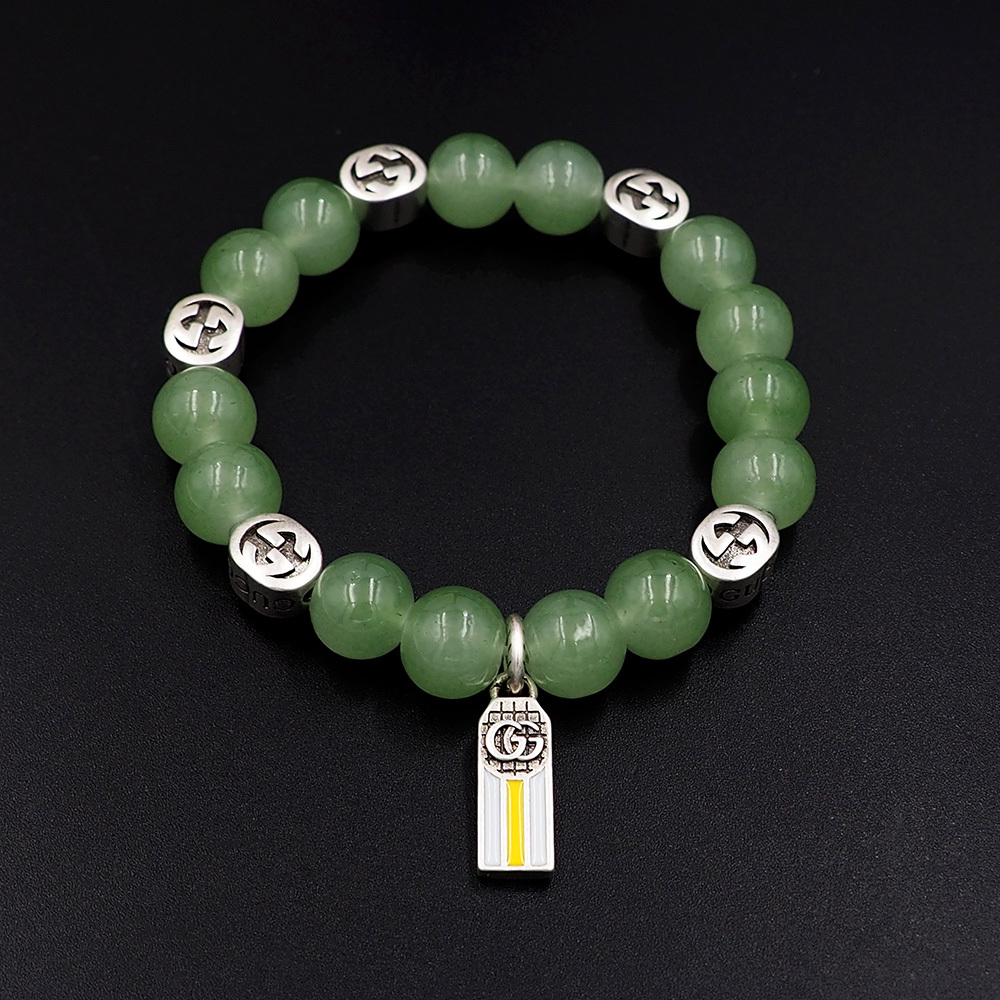 Gucci Silver Logo-Accented Bracelet 032