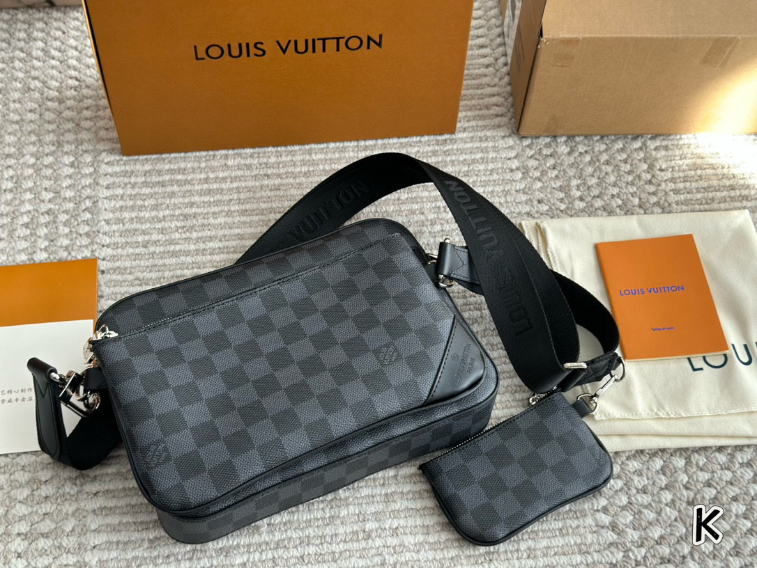 LV Silver Quilted Bag 1408
