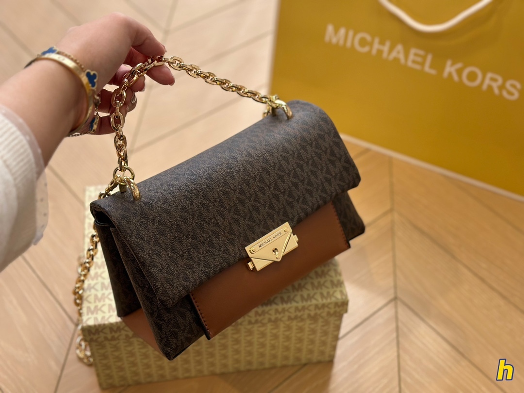 MK Gold Vintage-Inspired Bag 001