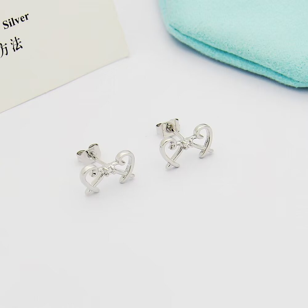 Tiffany Rose Gold Romantic Earrings 068