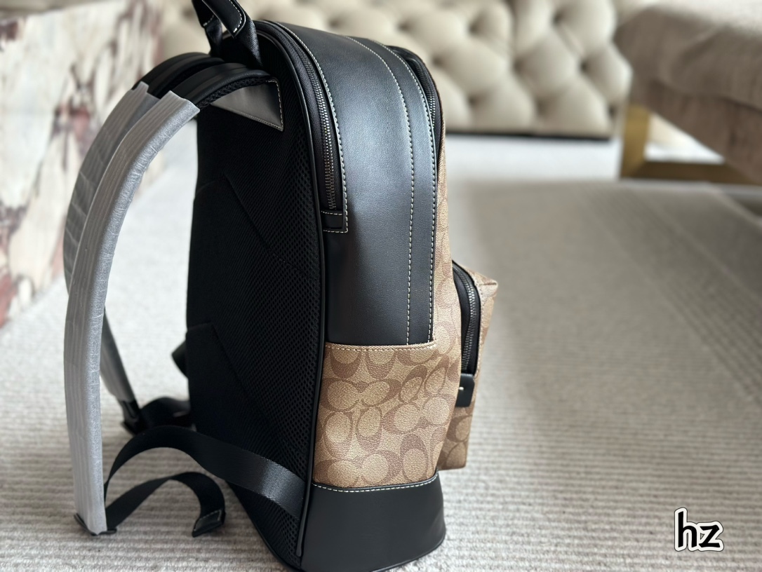 Coach Beige Quilted Bag 148