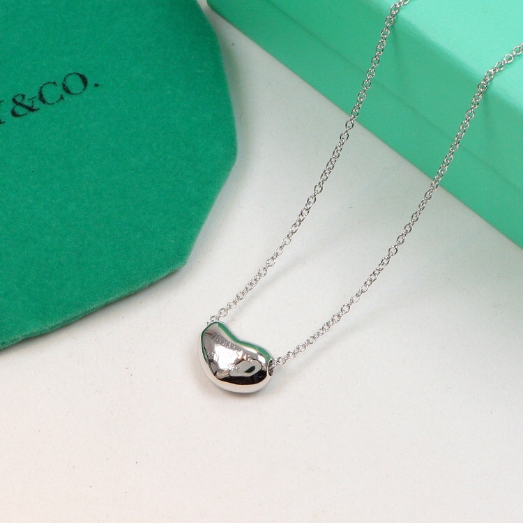 Tiffany Rose Gold Logo-Accented Necklace 013