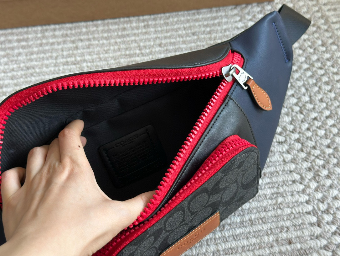 Coach Brown Quilted Bag 001