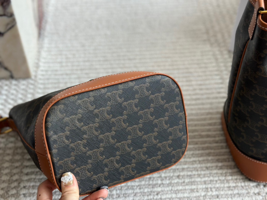 Celine Brown Quilted Bag 252