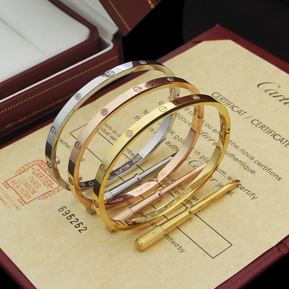 cartier love bracelet narrow