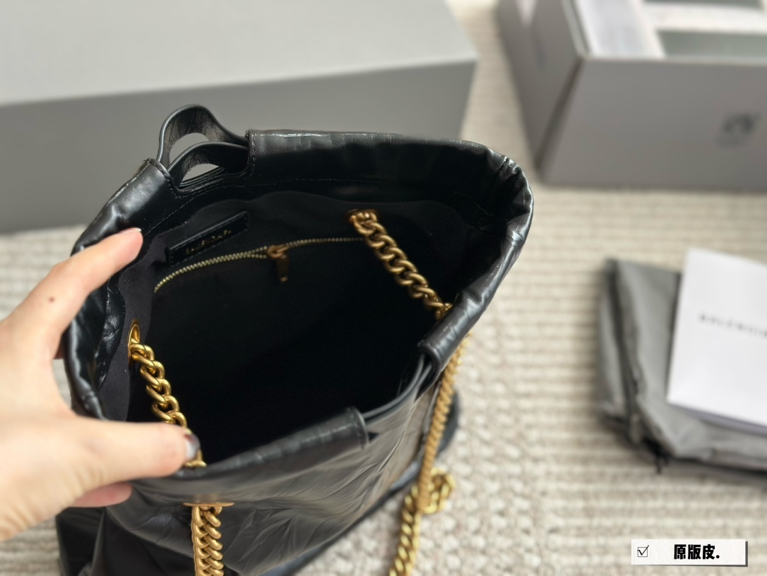 Balenciaga Gold Classic Bag 065