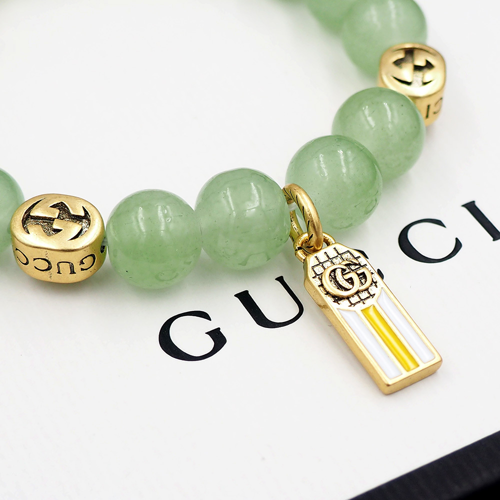 Gucci Silver Logo-Accented Bracelet 032