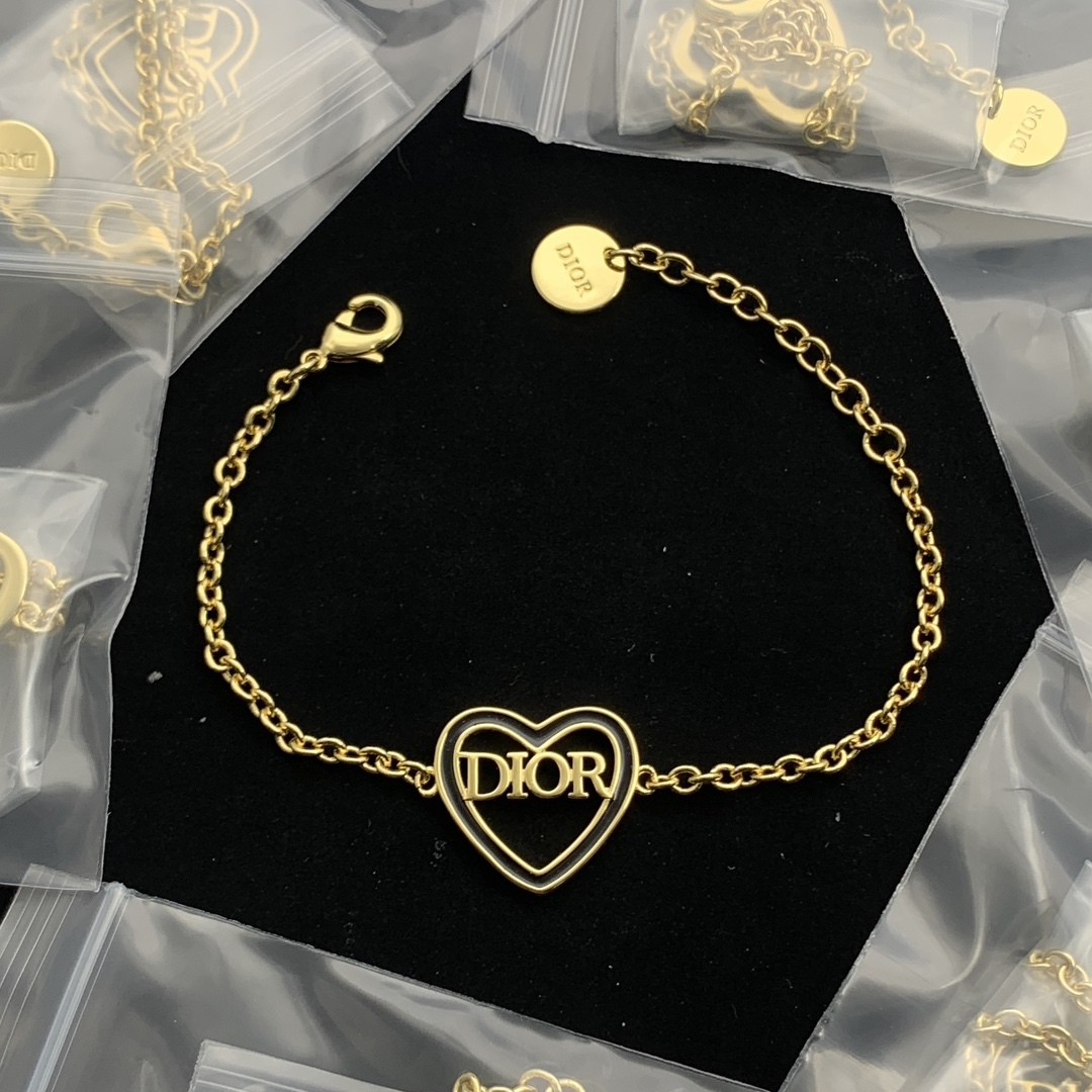 Dior Rose Gold Vintage-Inspired Bracelet 600