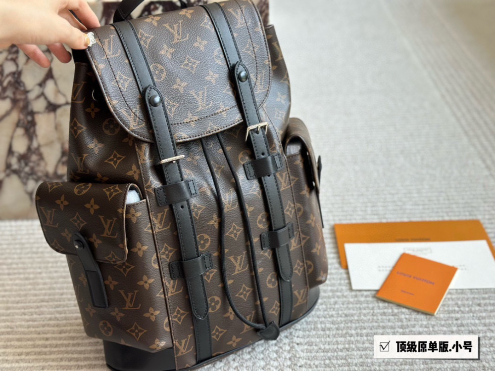 LV Brown Quilted Bag 1612