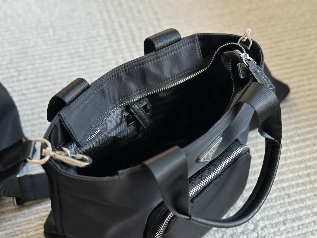 Prada Black Vintage-Inspired Bag 072