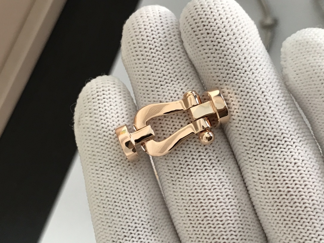 FRED Silver Logo-Accented Bracelet