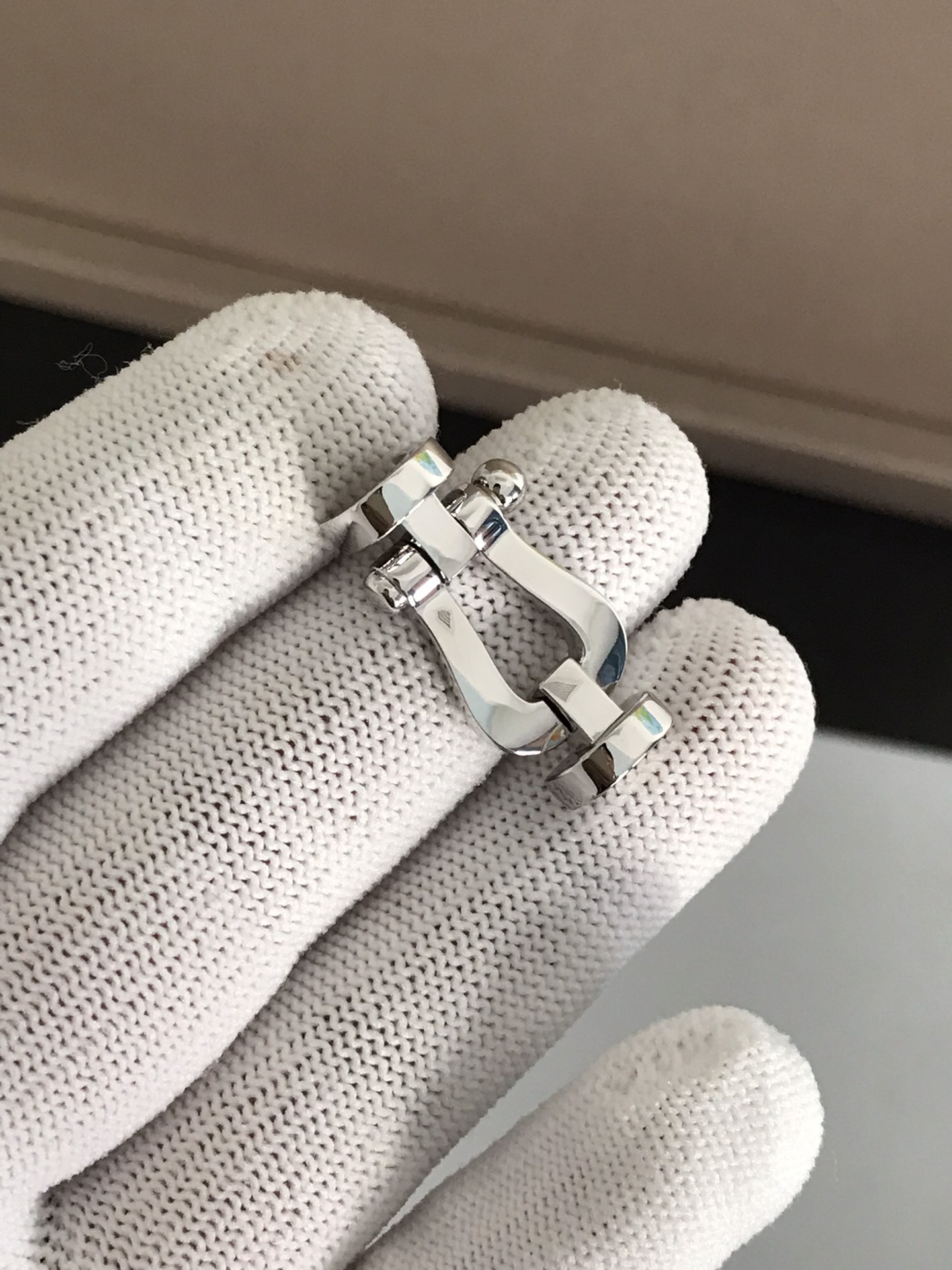 FRED Silver Logo-Accented Bracelet